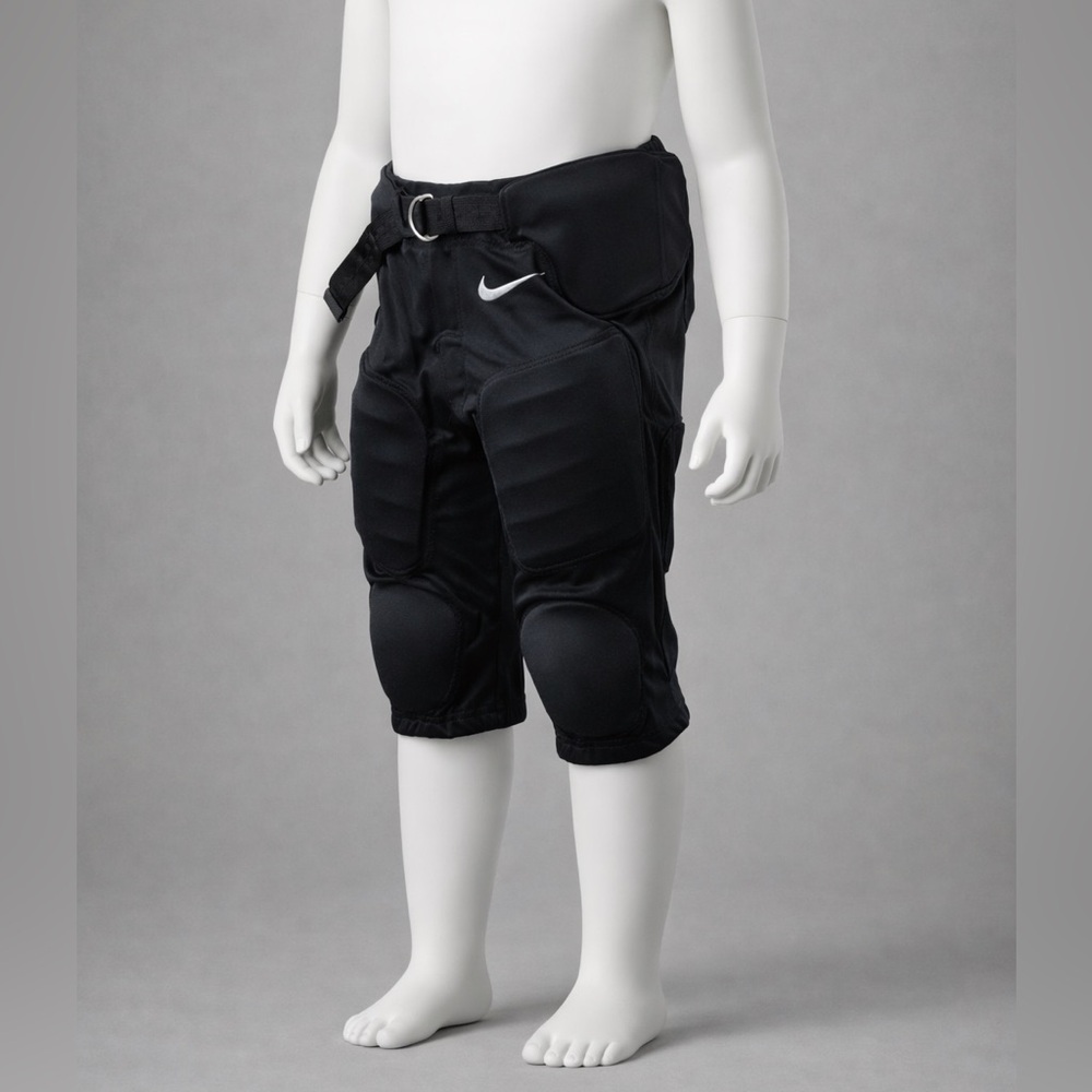Nike Youth Football Pants w/ Pads – Black Dri-FIT (Size Small, New)